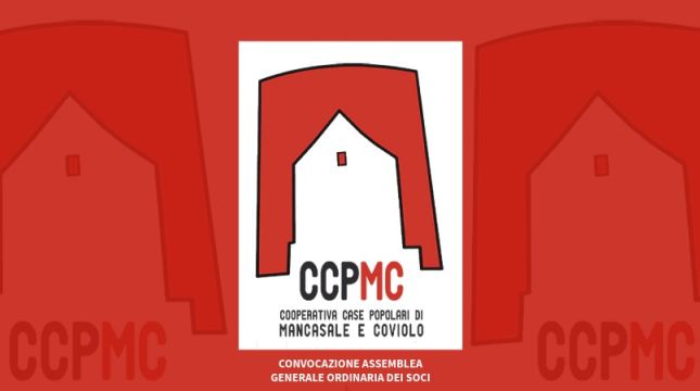 logo ccpmc accompagnato dalla scritta "Convocazione assemblea genrale ordinaria dei soci"
